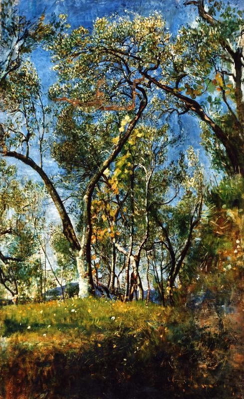 Annie Louise Swynnerton - Paesaggio con alberi, Aberdeen Art Gallery & Museums